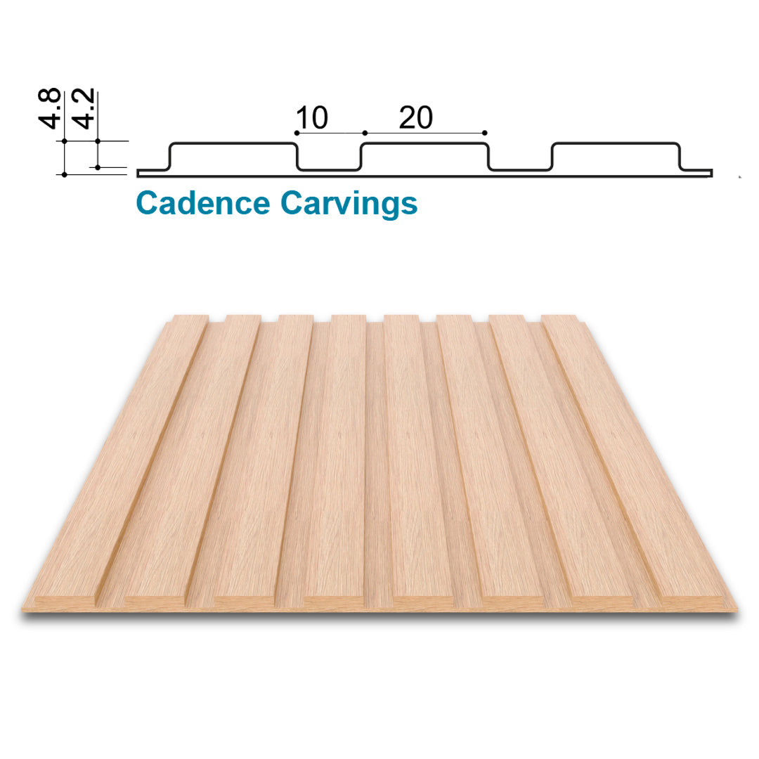 Cadence Carvings - Grooved Solid Wood Panels 5mm + Base Panel Cadence Carvings - Grooved Solid Wood Panels 5mm + Base Panel